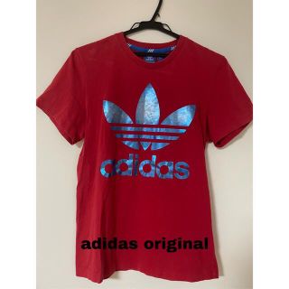 アディダス(adidas)のadidasオリジナルシャツ　Ｌサイズ(Tシャツ/カットソー(半袖/袖なし))