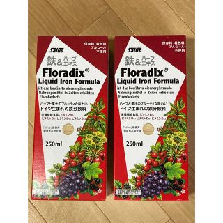 サルース(salus)のフローラディクス　鉄分　飲料　250ml 2本セット(その他)