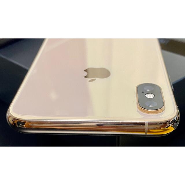 優先配送 【美品】iPhone XS 64GB ゴールド(A2098) SIMフリー