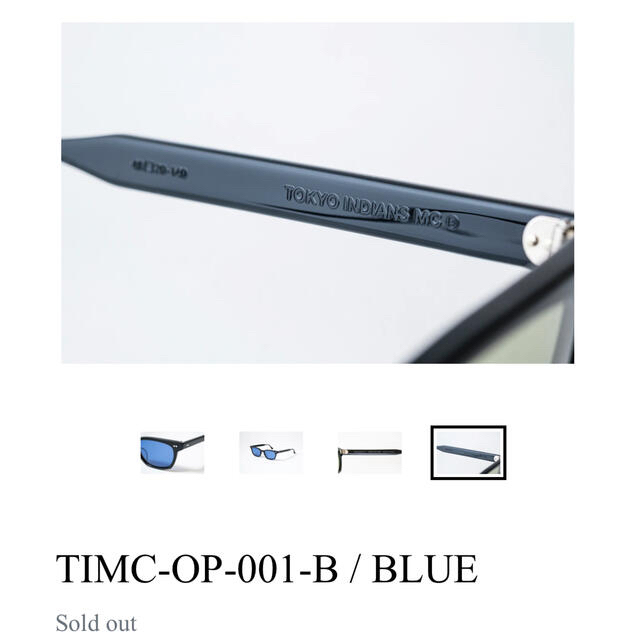 値引き 東京インディアンズOriginal TIMC Optical 01