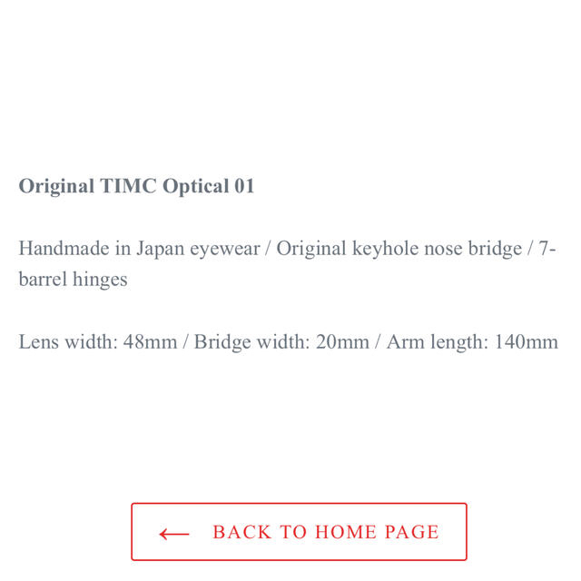 値引き 東京インディアンズOriginal TIMC Optical 01