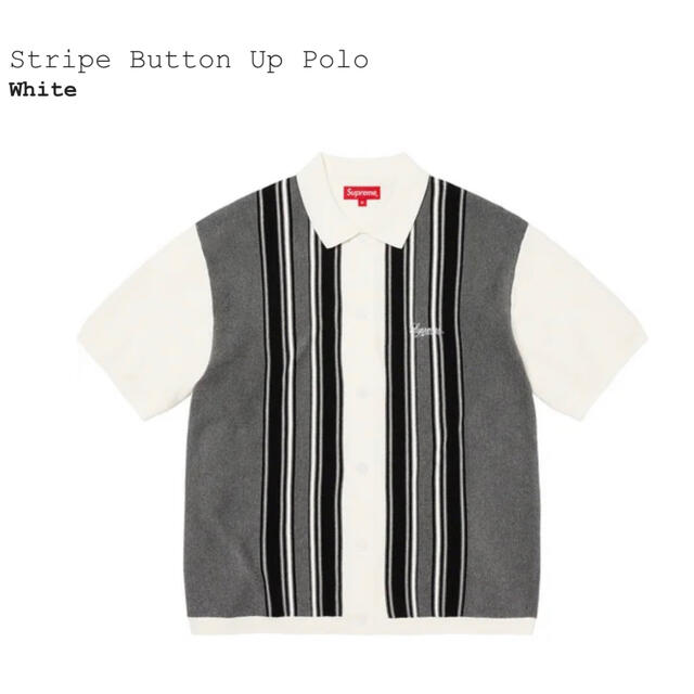 ポロシャツSupreme Stripe Button Up Polo