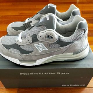 ニューバランス(New Balance)のM992 GRGRAY　25.5cmニューバランス(スニーカー)