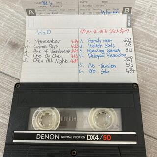 5️⃣【昭和レトロ】カセットテープ8本『使用済みカセットテープ』