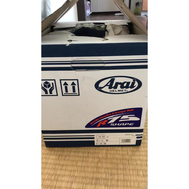 Arai アライフルフェイスヘルメットR75SHAPE新品未使用 自動車/バイクのバイク(ヘルメット/シールド)の商品写真