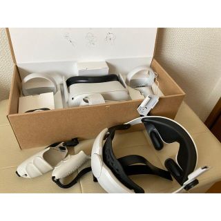 Oculus Quest 2 128GB 付属品多数(家庭用ゲーム機本体)