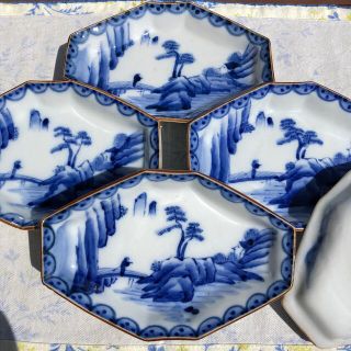 有田焼　染付　祥瑞　骨董(陶芸)