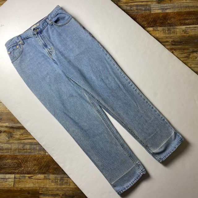 Levi's(リーバイス)のリーバイス550w35バギーパンツデニム古着ジーパンGパンライトブルージーンズ メンズのパンツ(デニム/ジーンズ)の商品写真