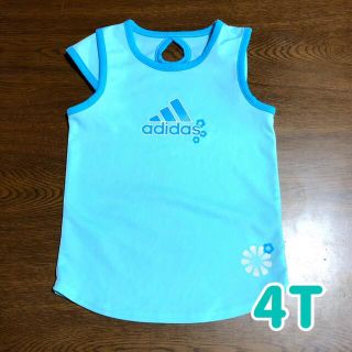 アディダス(adidas)のadidas★アディダス 女の子 4T＊ タンクトップ Tシャツ(Tシャツ/カットソー)