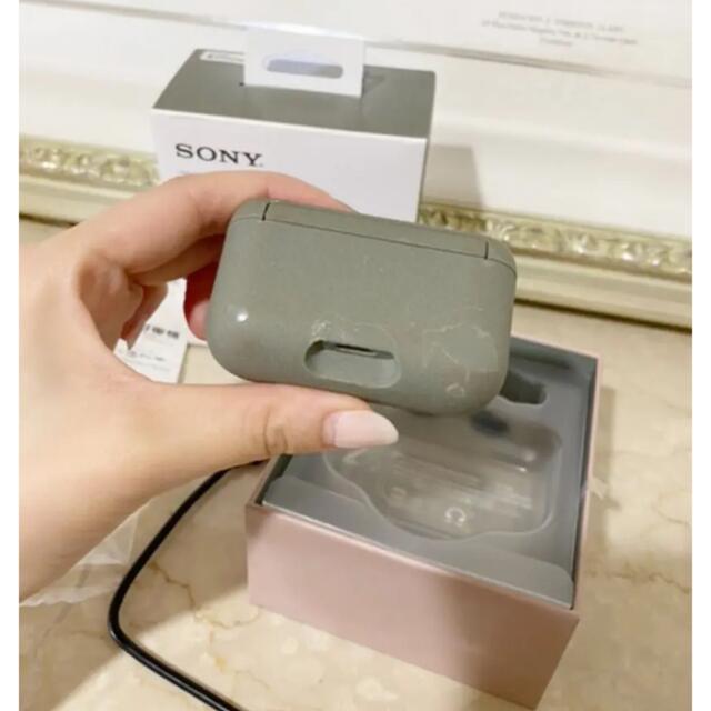 SONY(ソニー)のSONY ワイヤレスイヤホン　ピンク スマホ/家電/カメラのオーディオ機器(ヘッドフォン/イヤフォン)の商品写真