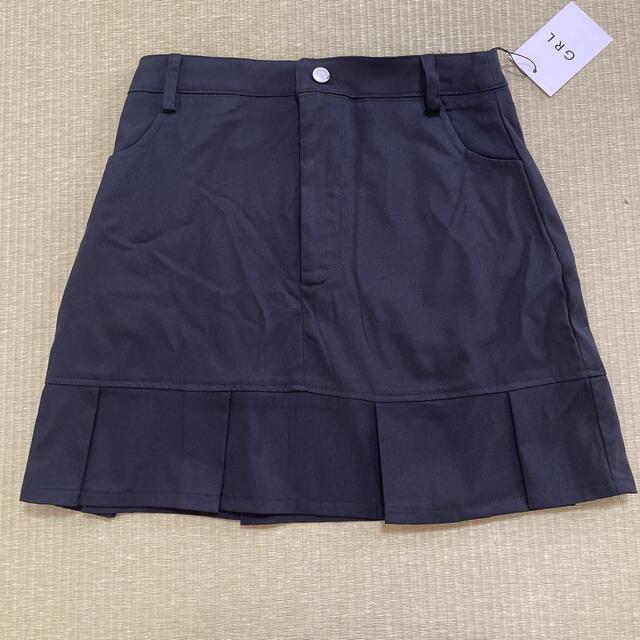 GRL(グレイル)のプリーツフレアミニスカート レディースのスカート(ミニスカート)の商品写真