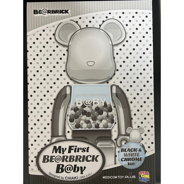 MEDICOM TOY(メディコムトイ)のMY FIRST BE@RBRICK B@BY BLACK & WHITE  エンタメ/ホビーのフィギュア(その他)の商品写真