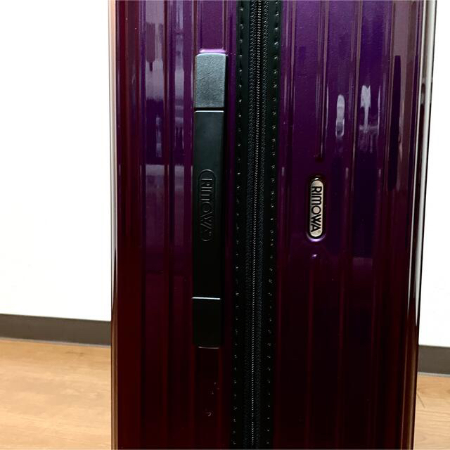 RIMOWA - Rimowaリモワ65Lサルサエアー4輪 紫パープル スーツケース 