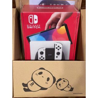 ニンテンドースイッチ(Nintendo Switch)のNintendo Switch 有機ELモデル Joy-Con ホワイト(家庭用ゲーム機本体)