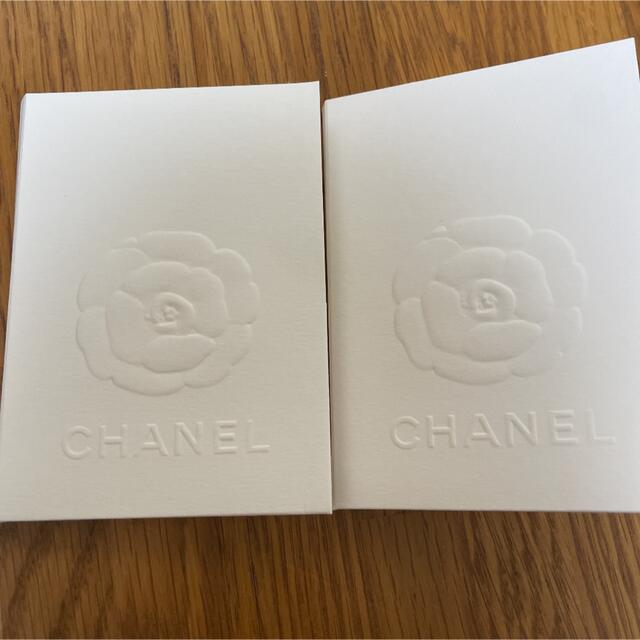 CHANEL(シャネル)のCHANEL 明細カード　2つセット コスメ/美容のベースメイク/化粧品(その他)の商品写真