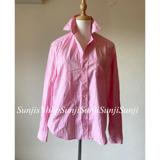 【Frank&Eileen】PINK×White Eileen コットンシャツ 7