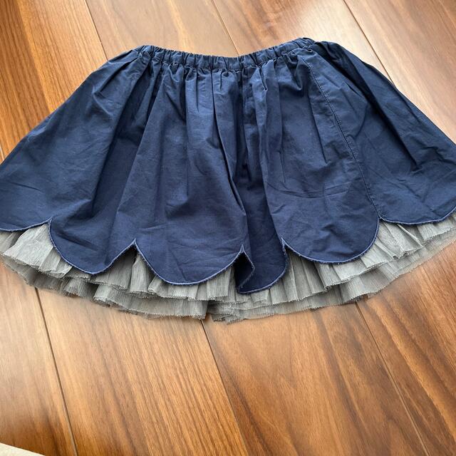 KP(ニットプランナー)のKP 100センチ　スカート キッズ/ベビー/マタニティのキッズ服女の子用(90cm~)(スカート)の商品写真