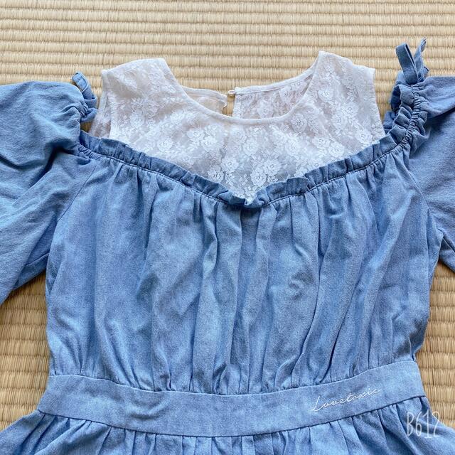 lovetoxic(ラブトキシック)のLovetoxicワンピースLサイズ キッズ/ベビー/マタニティのキッズ服女の子用(90cm~)(ワンピース)の商品写真