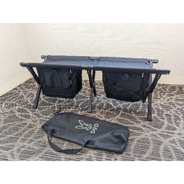 廃盤品 DOD ストレージベンチ ブラック probata.com.ar