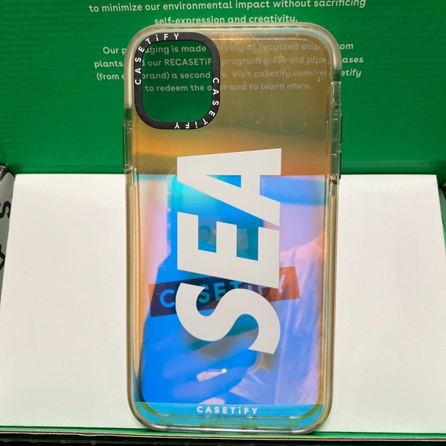 WIND AND SEA(ウィンダンシー)のCASETIFY × WIND AND SEA iPhone11 ケース スマホ/家電/カメラのスマホアクセサリー(iPhoneケース)の商品写真