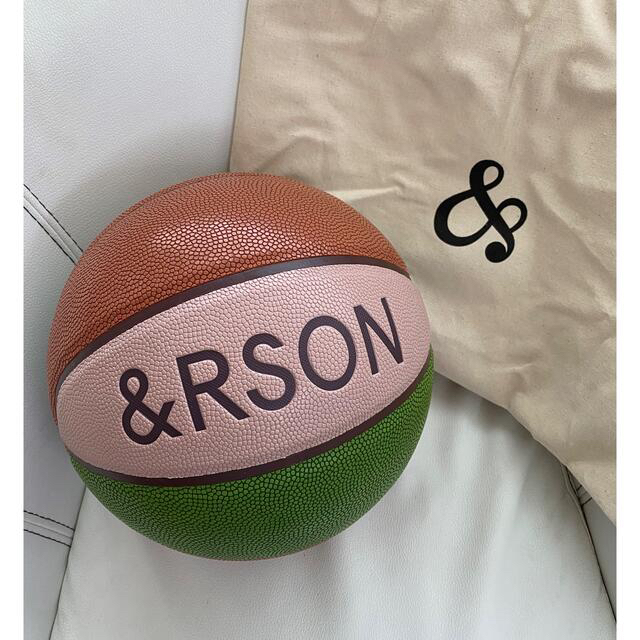 &rson バスケットボール 大人気カラー 純正ボール袋付き-