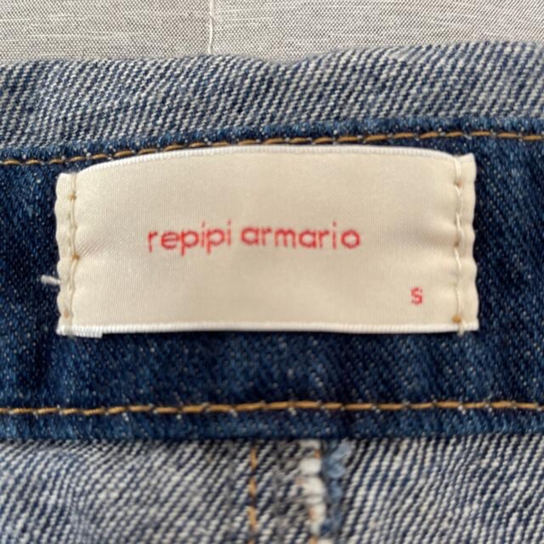 repipi armario(レピピアルマリオ)のレピピアルマリオ　デニムジャンパースカート キッズ/ベビー/マタニティのキッズ服女の子用(90cm~)(スカート)の商品写真