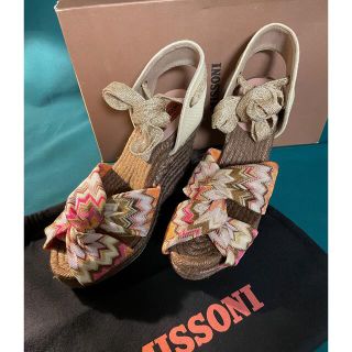 ミッソーニ(MISSONI)の美品！ MISSONI ミッソーニ サンダル シューズ (サンダル)