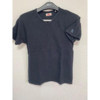 ハリウッドランチマーケット(HOLLYWOOD RANCH MARKET)のiineiranai様専用　ハリラン　VネックTシャツ 黒(Tシャツ/カットソー(半袖/袖なし))