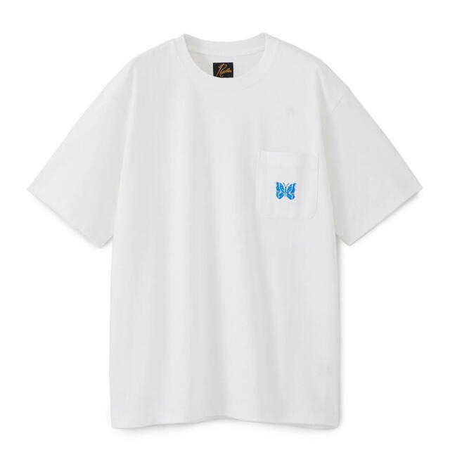 tシャツ L ホワイト　ブルー