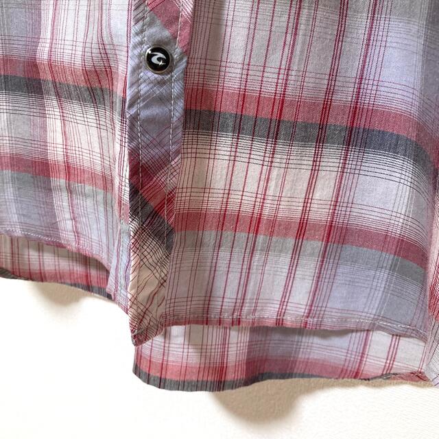 【美品】リップカール　メンズシャツ　チェック　半袖　Mサイズ メンズのトップス(シャツ)の商品写真