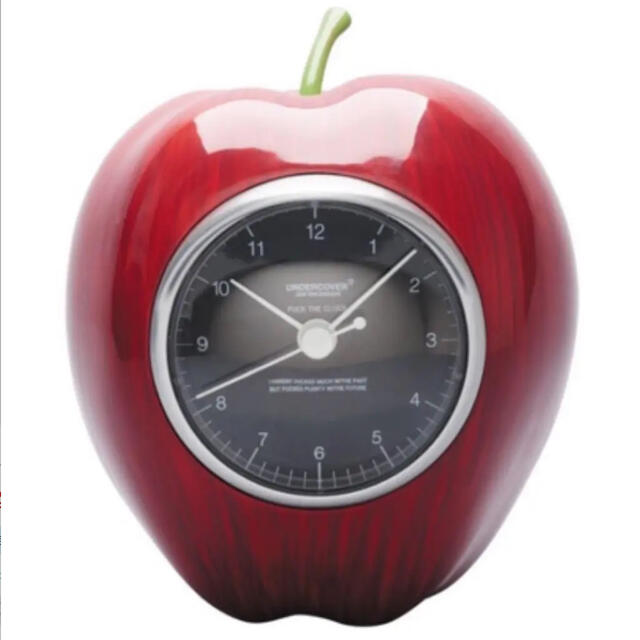 undercover×メディコムトイ「gilapple clock」時計 りんご オンライン