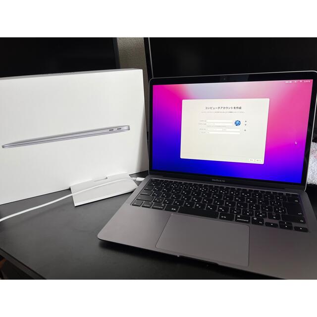 PC/タブレットMacBookAir M1 2020 13インチ8GB 256GBスペースグレイ