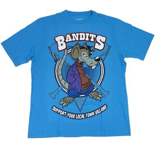 ノックアウト(KNOCKOUT)のノックアウト BANDITS プリント 半袖 Tシャツ ブルー L(Tシャツ/カットソー(半袖/袖なし))