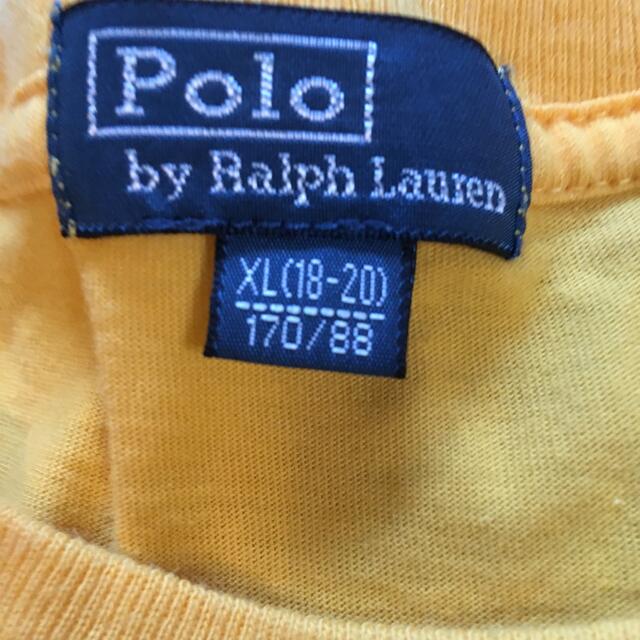 Ralph Lauren(ラルフローレン)のラルフローレン　黄色長袖シャツ メンズのトップス(Tシャツ/カットソー(七分/長袖))の商品写真