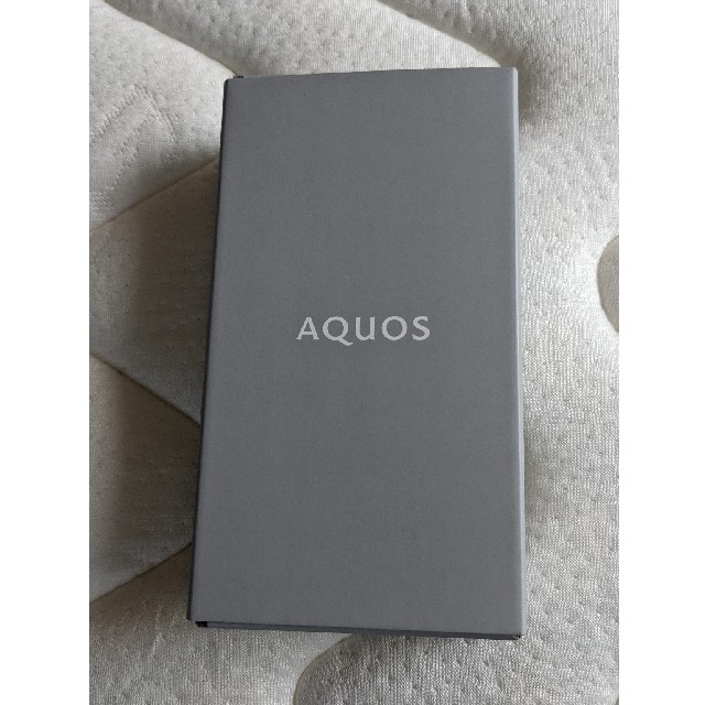 【新品未開封】AQUOS sense6 6GB/128GB　ブラックSH-M19