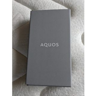 アクオス(AQUOS)の【新品未開封】AQUOS sense6 6GB/128GB　ブラックSH-M19(スマートフォン本体)