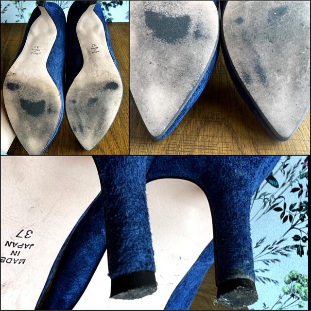ROPE’(ロペ)のROPE MADEMOISELLE C'ast vague パンプス ネイビー レディースの靴/シューズ(ハイヒール/パンプス)の商品写真