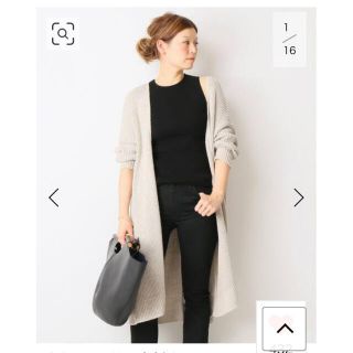 ドゥーズィエムクラス(DEUXIEME CLASSE)のDeuxieme Classe Lily Linen ロングカーディガン(カーディガン)