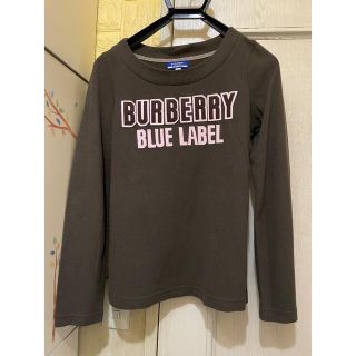 バーバリーブルーレーベル(BURBERRY BLUE LABEL)の人気！ BURBERRY 長袖薄手トレーナー38サイズ(M)  (カットソー(長袖/七分))