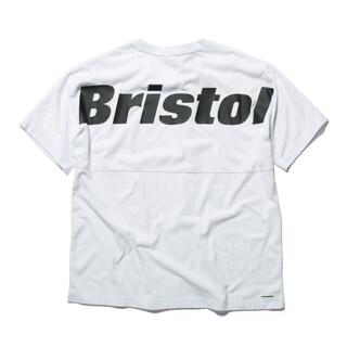 エフシーアールビー(F.C.R.B.)のFC.Real Bristol WIDE BIG LOGO TEE ホワイトL(Tシャツ/カットソー(半袖/袖なし))