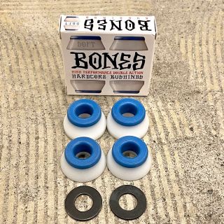 新品送料無料 BONES ボーンズ ブッシュゴム HARDCORE ソフト(スケートボード)