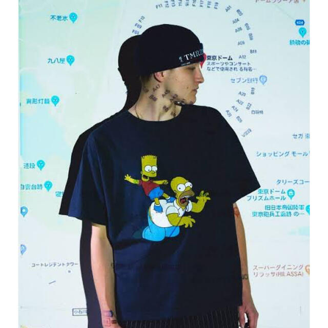 blurhms(ブラームス)のイエスタデイズトゥモロウ　シンプソンズ　s メンズのトップス(Tシャツ/カットソー(半袖/袖なし))の商品写真