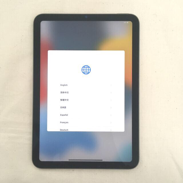 アップル iPad mini6  第6世代 WiFi 64GB スペースグレイ