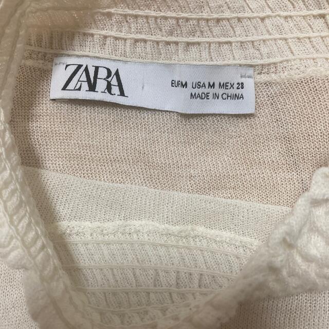 ZARA(ザラ)のZARA カットソー   レディースのトップス(カットソー(長袖/七分))の商品写真