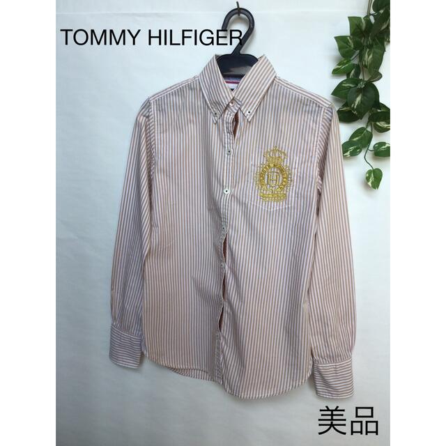 TOMMY HILFIGER(トミーヒルフィガー)の⭐︎美品⭐︎TOMMY HILFIGER シャツ　sizeS レディースのトップス(シャツ/ブラウス(長袖/七分))の商品写真