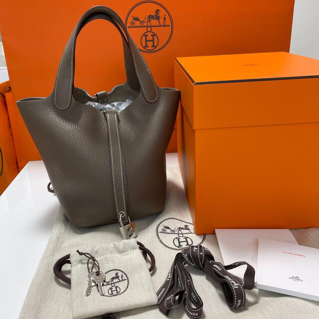 【HERMES】エルメス ピコタン ロック pm エトゥープ