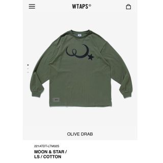 ダブルタップス(W)taps)のWTAPS MOON & STAR LS COTTON L(Tシャツ/カットソー(七分/長袖))