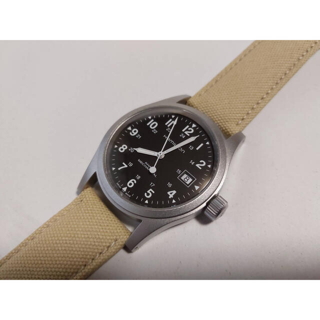 HAMILTON 機械式 腕時計 カーキ フィールド H69439933