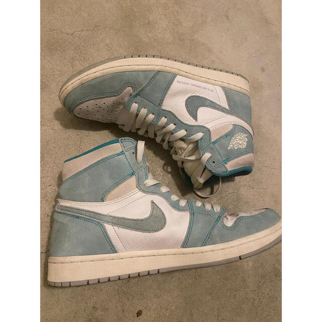 スニーカーNIKE AIR JORDAN1 TURBO GREEN 26cmターボグリーン