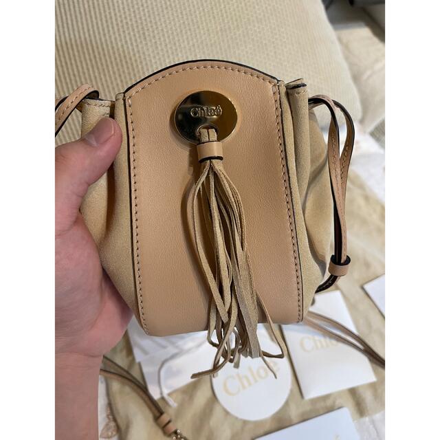 新品 レア クロエ チェーン ショルダーバッグ レザー ミニ ポシェット